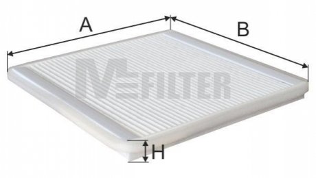 K 980 M-FILTER Фільтр салону Toyota Land Cruiser/Yaris 99-