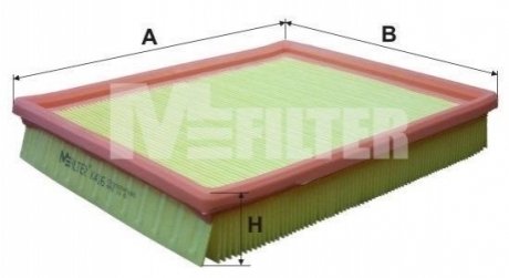 K 416 M-FILTER Фільтр повітряний Nexia/Espero 1.5-2.0 91-99