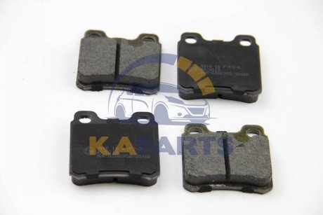 BP2418 BREMSI Гальмівні колодки зад. Opel Vectra A (ATE)