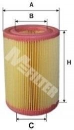 A 8025 M-FILTER Фільтр повітряний Smart Cabrio/Fortwo 00-07