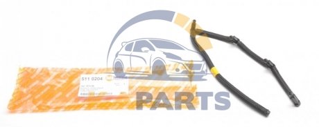 511 0204 AUTOTECHTEILE Шланг обратки Citroen Berlingo 1.6HDI 08-