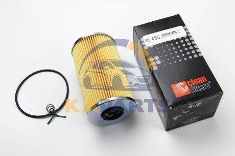 ML485 CLEAN FILTERS Фильтр масла BMW 3/5 2.5td 91-03/Omega B