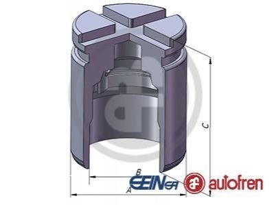 D025472 AUTOFREN Елементи гальмівного супорта