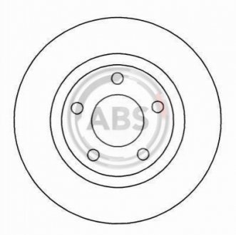 16877 A.B.S. Тормозной диск A4/A8/Passat (96-13)