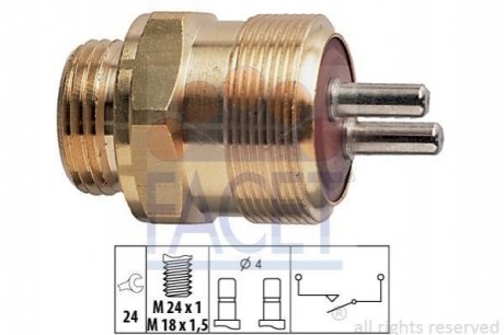 7.6128 FACET Датчик зад ходу MB 207-410 >95