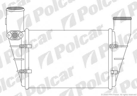 1325J87X Polcar Радиаторы воздуха (Интеркулеры)