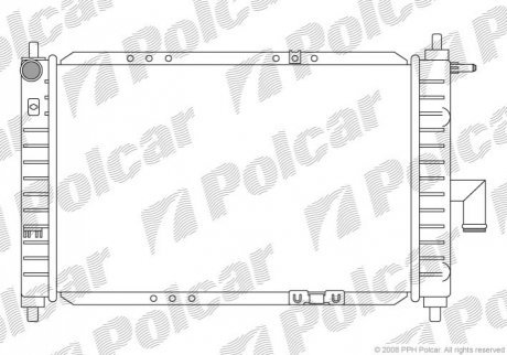 290208A3 Polcar Радиаторы охлаждения