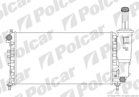 302308A6 Polcar Радиаторы охлаждения