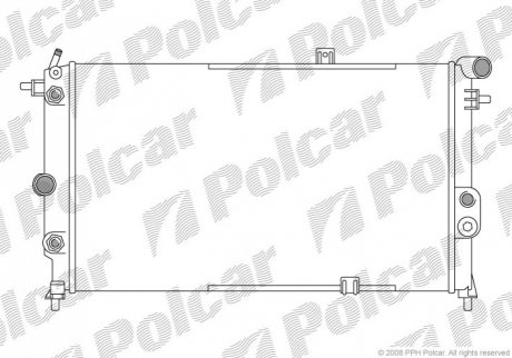 551408A7 Polcar Радиаторы охлаждения