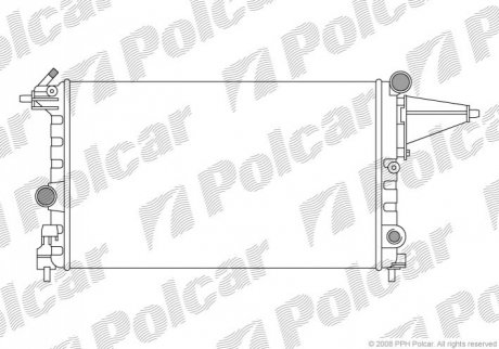 551408-4 Polcar Радиаторы охлаждения