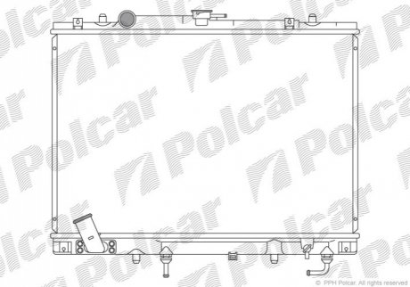 527308-2 Polcar Радиаторы охлаждения