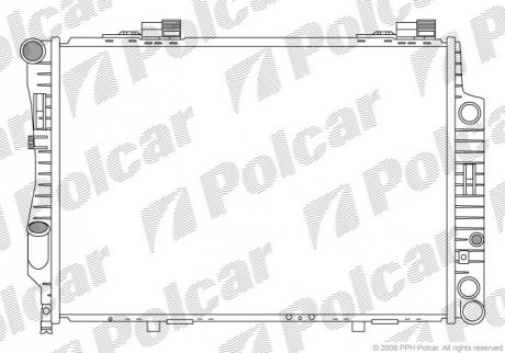 500208 Polcar Радиаторы охлаждения