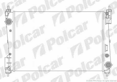 302408A1 Polcar Радиаторы охлаждения