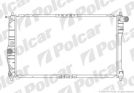 292308A1 Polcar Радиаторы охлаждения