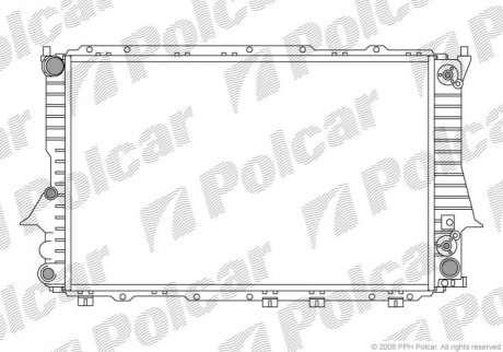 131608A8 Polcar Радиаторы охлаждения