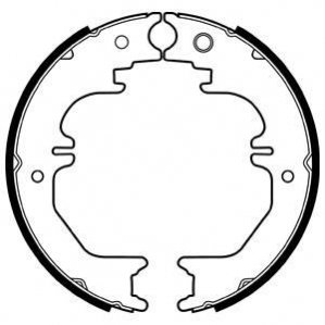LS2132 Delphi Тормозные колодки, барабанные