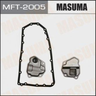 MFT2005 MASUMA Фильтр АКПП (+прокладка поддона) Mitsubishi ASX (12-15), Lancer (07-15), Outlander (05-)/ Nissan Qashqai (06-15), X-Trail (08-14) (MFT2005) MASUMA