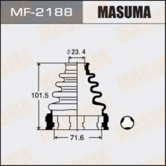 MF2188 MASUMA Пыльник ШРУСа внутреннего Toyota Camry (01-11), Corolla (01-04), Highlander (00-07), RAV 4 (00-) (MF2188) MASUMA