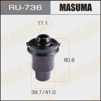 RU736 MASUMA Сайлентблок переднего подрамника Nissan Micra (02-10), Note (05-12), Tida (04-12) (RU736) MASUMA