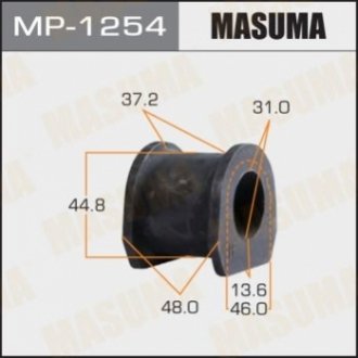 MP1254 MASUMA Втулка стабилизатора переднего Mitsubishi L200, Pajero Sport (14-) (Кратно 2 шт) (MP1254) Masuma