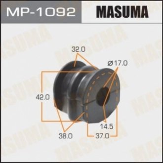 MP1092 MASUMA Втулка стабилизатора заднего Nissan Qashqai (07-), X-Trail (07-) (Кратно 2 шт) (MP1092) Masuma