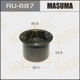 RU687 MASUMA Сайлентблок переднего нижнего рычага задний Mazda CX5 (11-), 3 (13-), 6 (12-) (RU687) MASUMA