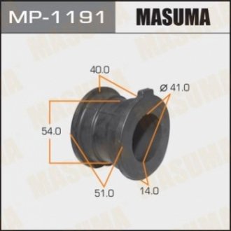 MP1191 MASUMA Втулка стабилизатора переднего Toyota Land Cruiser Prado (13-) (Кратно 2 шт) (MP1191) Masuma