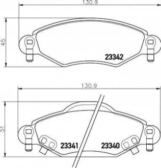 NP1130 NISSHINBO Колодки тормозные дисковые передние Toyota Yaris 1.0, 1.3, 1.5 (01-05) (NP1130) NISSHINBO