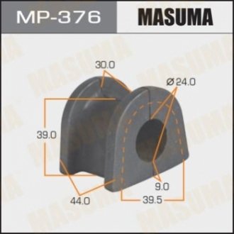 MP376 MASUMA Втулка стабилизатора заднего Mitsubishi Pajero (00-06;07-10) (Кратно 2 шт) (MP376) Masuma