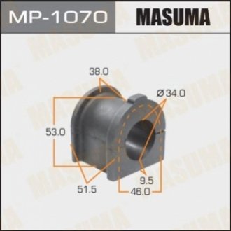 MP1070 MASUMA Втулка стабилизатора переднего Toyota Land Cruiser (09-) (Кратно 2 шт) (MP1070) Masuma