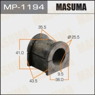 MP1194 MASUMA Втулка стабилизатора переднего Suzuki Grand Vitara (05-) (Кратно 2 шт) (MP1194) Masuma