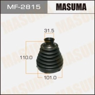 MF2815 MASUMA Пыльник ШРУСа внутренний(пластик)+спецхомут Toyota Land Cruiser (07-) (MF2815) MASUMA