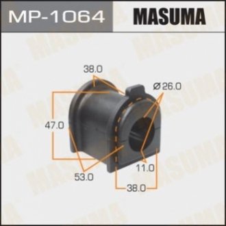 MP1064 MASUMA Втулка стабилизатора заднего Toyota Land Cruiser (09-) (Кратно 2 шт) (MP1064) Masuma