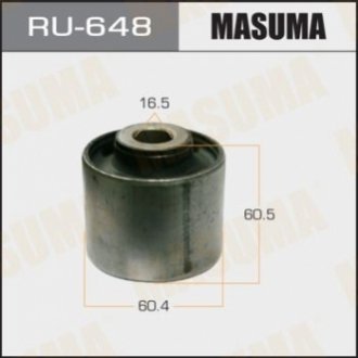 RU648 MASUMA Сайлентблок заднего продольного рычага Mitsubishi Pajero Sport (00-) (RU648) MASUMA