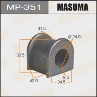 MP351 MASUMA Втулка стабилизатора заднего Toyota Land Cruiser (-07) (Кратно 2 шт) (MP351) Masuma