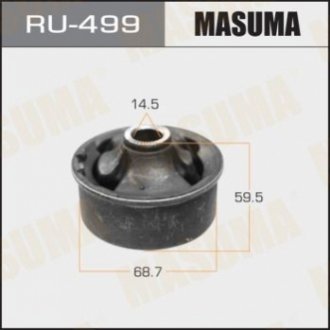 RU499 MASUMA Сайлентблок переднего нижнего рычага задний Toyota Avensis (03-08) (RU499) MASUMA