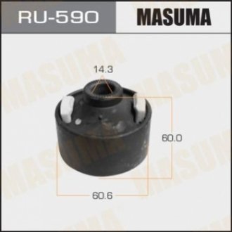 RU590 MASUMA Сайлентблок переднего нижнего рычага задний Toyota RAV 4 (00-05) (RU590) MASUMA