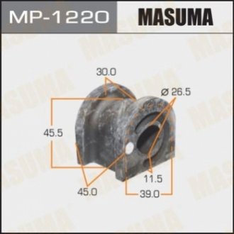 MP1220 MASUMA Втулка стабилизатора переднего Honda Accord (09-) (Кратно 2 шт) (MP1220) Masuma