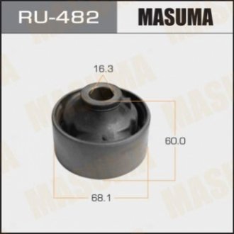 RU482 MASUMA Сайлентблок переднего нижнего рычага задний Toyota RAV 4 (05-) (RU482) MASUMA