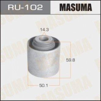 RU102 MASUMA Сайлентблок заднего продольного рычага Nissan Pathfinder (-05) (RU102) MASUMA