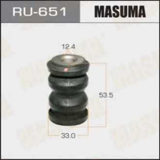 RU651 MASUMA Сайлентблок переднего нижнего рычага передний Mazda 2 (07-14) (RU651) MASUMA