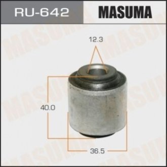 RU642 MASUMA Сайлентблок задней цапфы Nissan Murano (08-14), Teana (08-14) (RU642) MASUMA