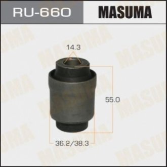 RU660 MASUMA Сайлентблок заднего поперечного рычага Infinity QX 56 (05-10) (RU660) MASUMA