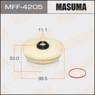 MFF4205 MASUMA Фильтр топливный (вставка) Toyota Land Cruiser (07-) Disel (MFF4205) MASUMA