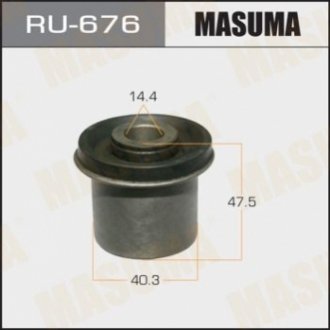 RU676 MASUMA Сайлентблок переднего верхнего рычага Mitsubishi L200 (09-) (RU676) MASUMA