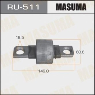 RU511 MASUMA Сайлентблок заднего продольного рычага Mazda 6 (02-07) (RU511) MASUMA