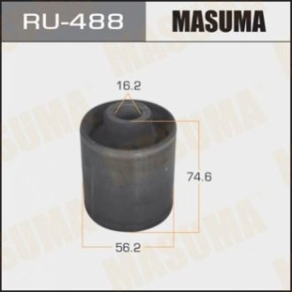 RU488 MASUMA Сайлентблок задней цапфы Mitsubishi Pajero (00-) (RU488) MASUMA