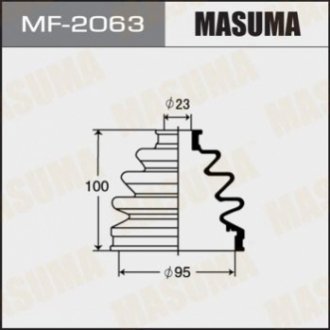 MF2063 MASUMA Пыльник ШРУСа наружного Nissan Pathfinder (-04) (MF2063) MASUMA