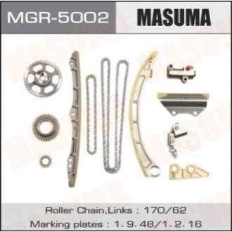 MGR5002 MASUMA Ремкомплект цепи ГРМ Honda 2.0 (K20A, K20Z2) (MGR5002) MASUMA