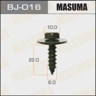 BJ016 MASUMA Саморез 6x22мм (комплект 6шт) Toyota/Lexus (BJ016) Masuma